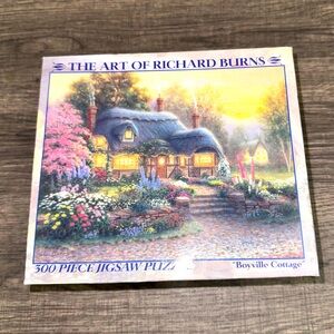 "Boyville Cottage" by Richard Burns 300-piece jigsaw puzzle